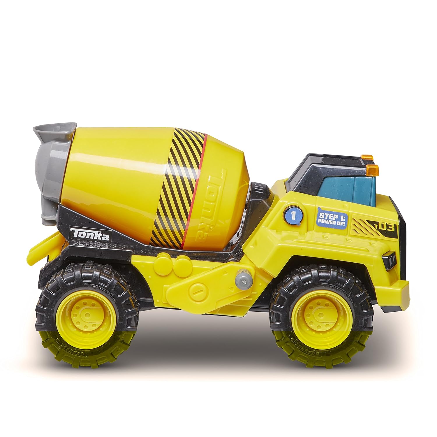 tonka power movers cement mixer