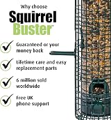 Jacobi Jayne Squirrel Buster Classic Squirrel Proof Bird Feeder 1.4L view 5