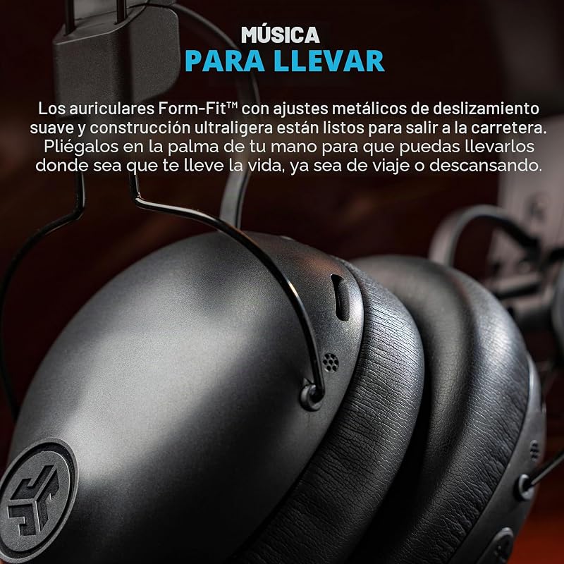 Auscultadores Bluetooth Over-Ear Studio Pro+ - 65h, Pretos