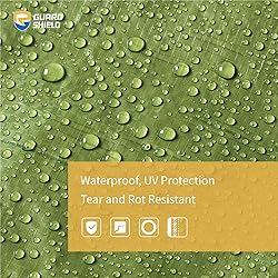 GUARD SHIELD Tarp Green 9x12 Feet Multi Purpose