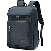 YALUNDISI Laptop Backpacks Travel Backpack Carry On Backpack Casual Daypack with USB Charging Port for Men Women Blue