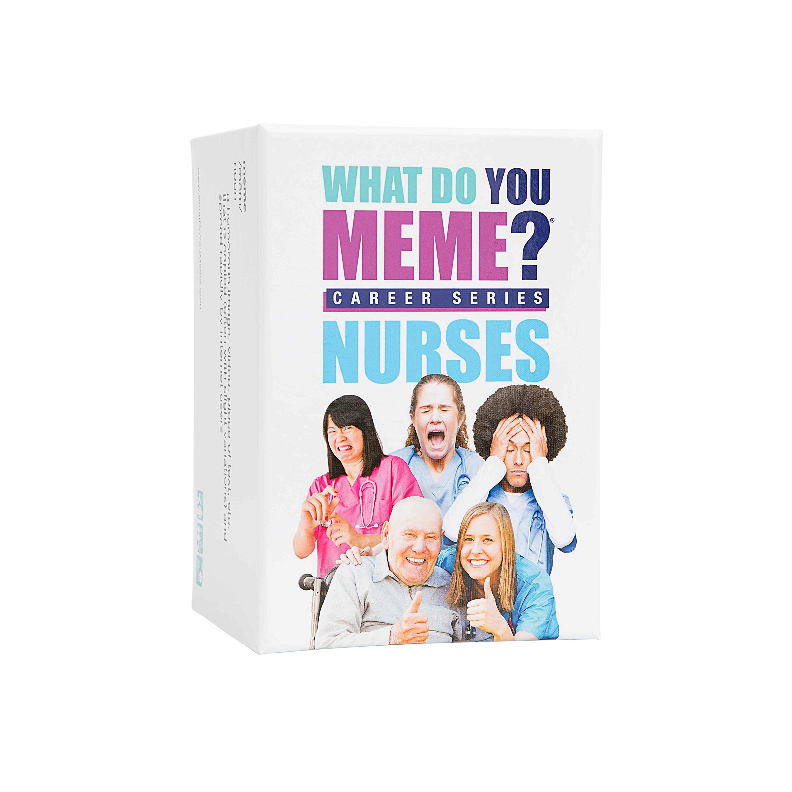 WHAT DO YOU MEME? Nurses Edition - The Hilarious Party Game for Meme Lovers,Blue