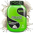Species Nutrition Isolyze Whey Protein Powder, 100% Whey Isolate Protein, Whey Protein for Muscle Building, 27.5g Protein Per Scoop, No Sugar & Low Fat Protein (Vanilla Ice Cream, 44 Servings)