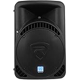 Rockville RPG15BT V2 15" 1000W Powered DJ/PA Speaker, Bluetooth 5.0, TWS Stereo Linking, 1.75" Titanium Driver, EQ/Effects, LCD Display, for Events and Performances