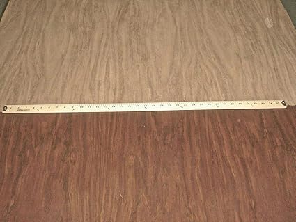 Etimoe African Tchictola Wood Veneer 44 X 120 With Paper