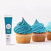 Ann Clark Ocean Teal Food Coloring Gel .70 oz. Professional Grade Aqua Blue Made in USA
