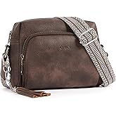 CLUCI Small Crossbody Bags for Women Purses for Women Cross Body Bag Crossbody Purse with Adjustable Wide Strap