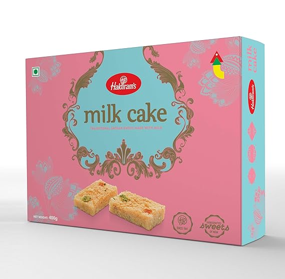 Haldirams Milk Cake (400 g X 1 Box)