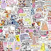 200PCS Funny Stickers for Adults,Funny Humorous Sarcastic Decals,Waterproof Vinyl Stickers for Laptop Water Bottle