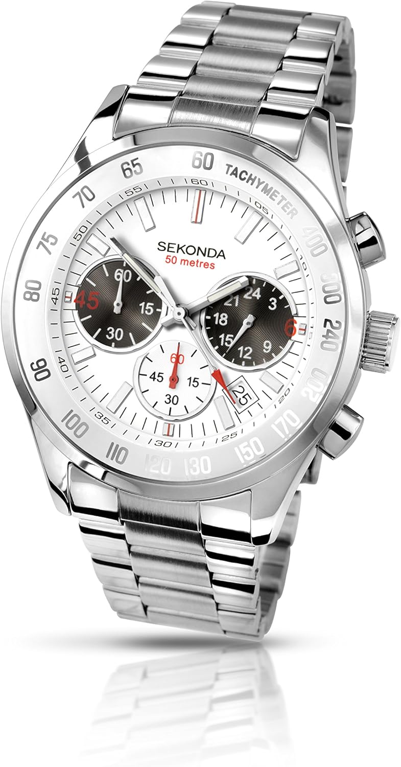sekonda sports chronograph watch