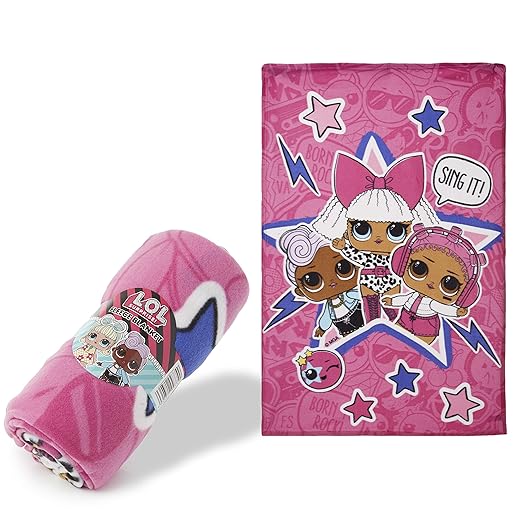 lol surprise doll blanket