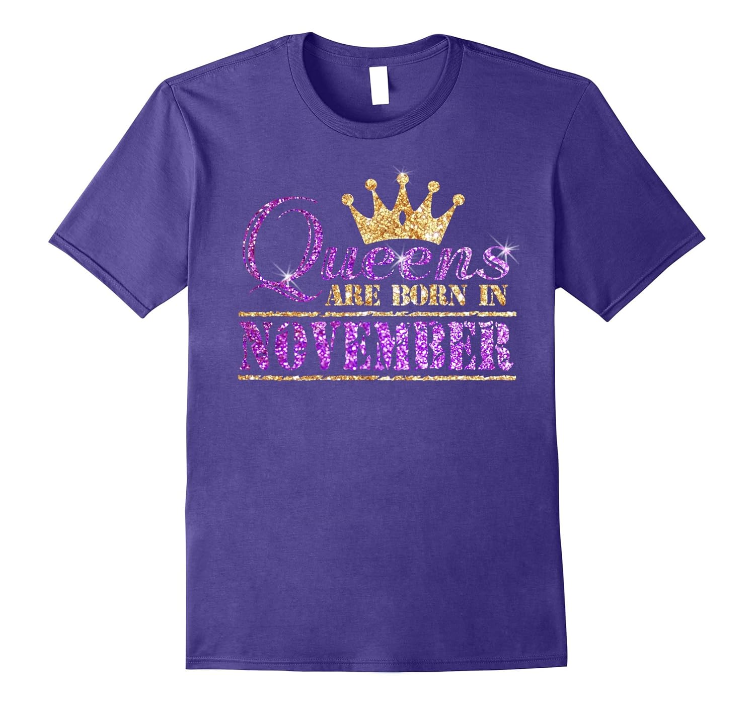 Queen Are Born In Nov - November Women's T-shirt-ANZ