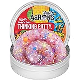 Crazy Aaron's Thinking Putty® - Poke'N Dots Popp’n - Multi-Color Sensory Putty for Kids and Grown ups in a 4" Tin - Creative