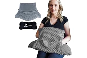 Zomaple Hysterectomy Pillow- Super Comfy Shock Hysterectomy Recovery Must Haves Pillow with 2 Pockets and Gel Pack- Ideal for Abdominal Surgery & Tummy Tuck