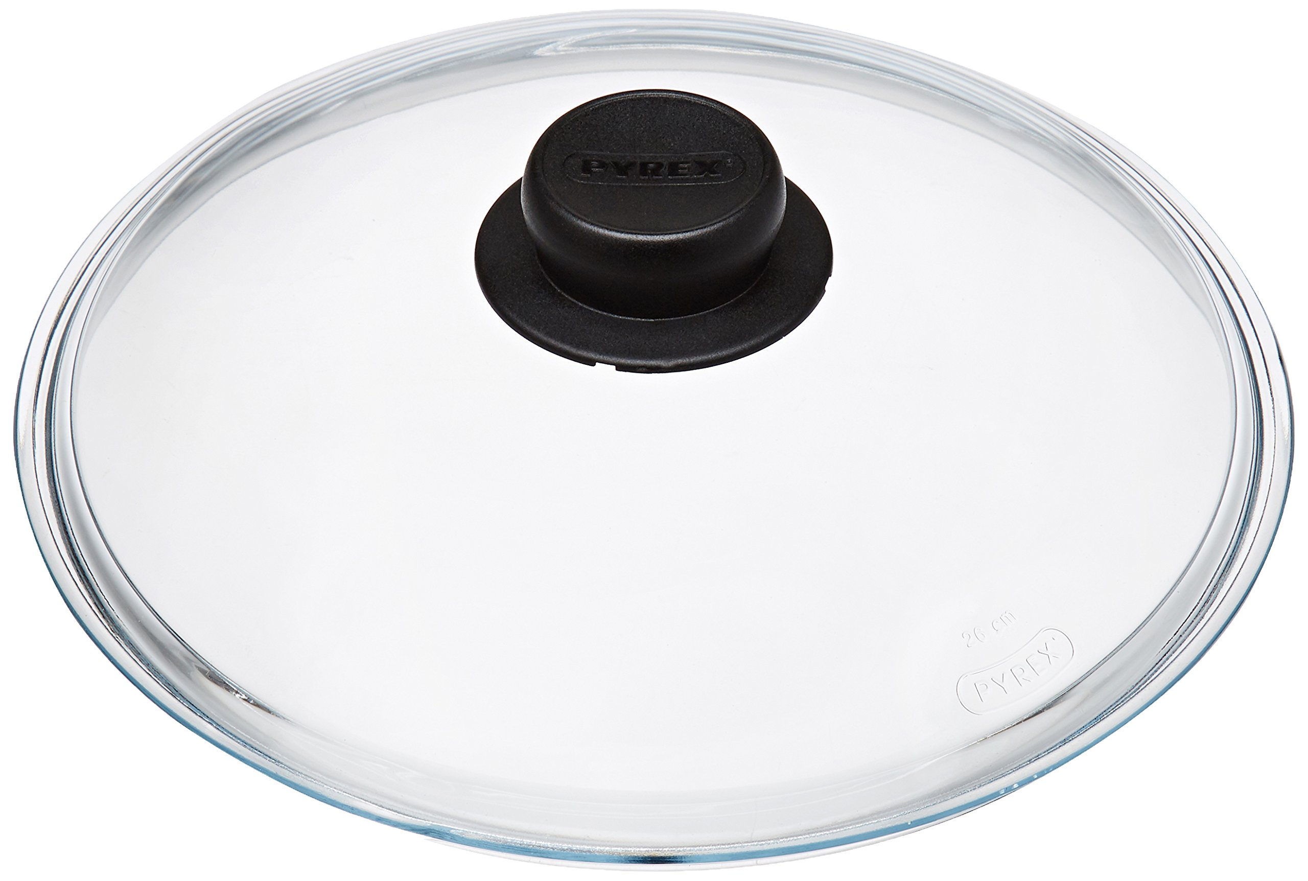 Pyrex 4937277 Glass lid, 26 cm, gray color — image 1