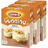 Osem Instant Pudding Vanilla Flavor, Kosher - 2.8 Oz (Pack of 3) | Only 80 Calories Per Serving, Quick &amp; Easy Dessert or Light Snack, Instant Vanilla Pudding Mix