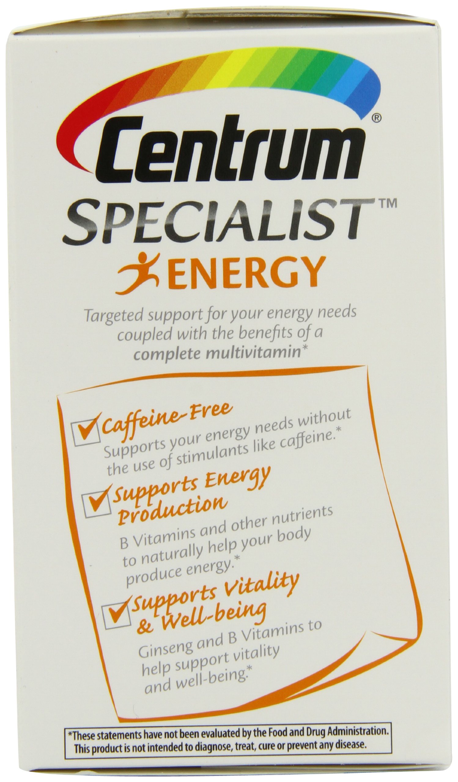 Centrum Specialist Energy (120 Count) Complete Multivitamin