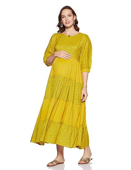 CEEMAYA Womens Maternity Maxi Dress