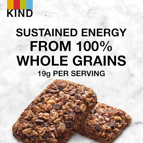 KIND BREAKFAST PROTEIN BARS, DARK CHOCOLATE COCOA, HEALTHY SNACKS, GLUTEN FREE, 8G PROTEIN, 6 COUNT