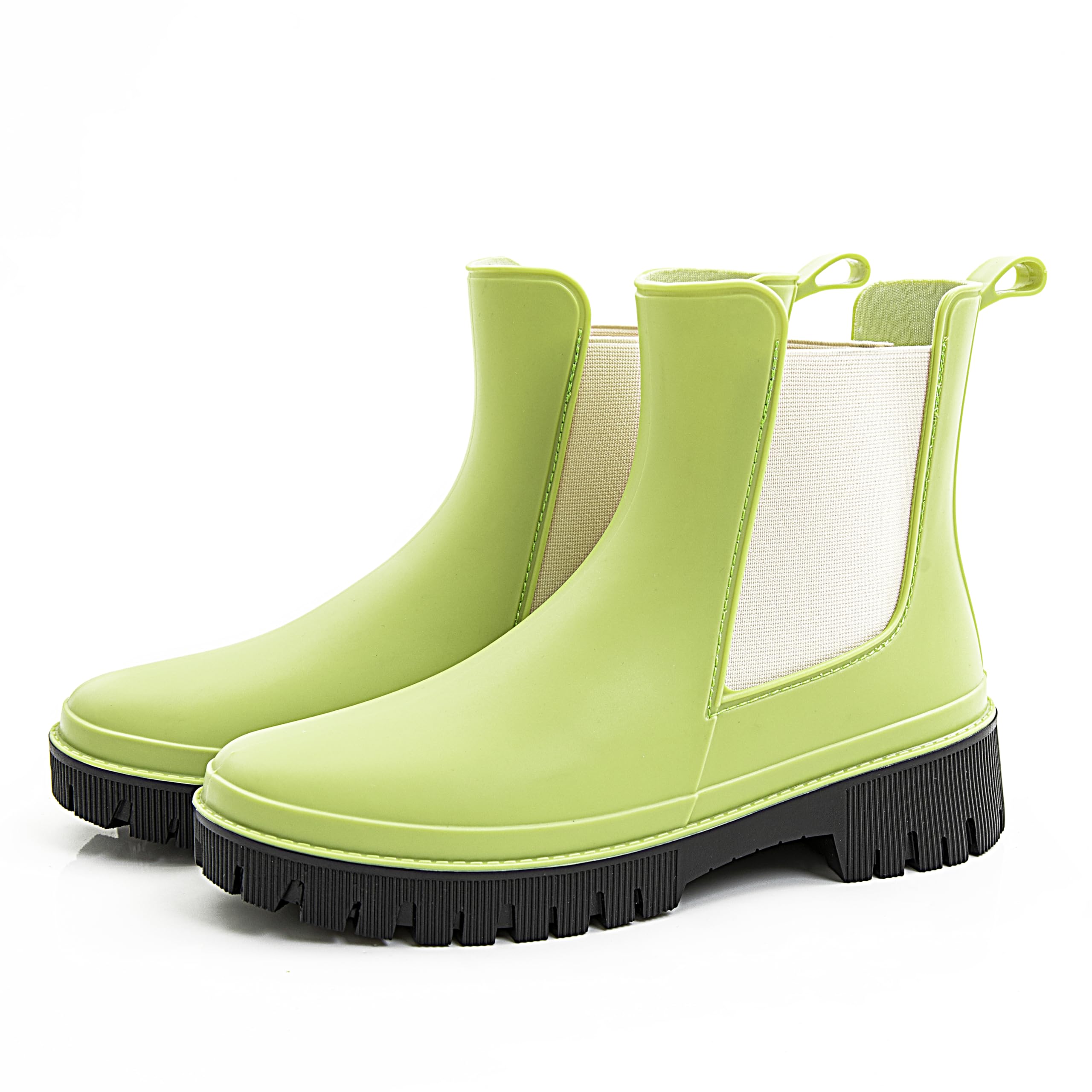 Photo 1 of ***DIRTY*** Fubotao Women’s Short Rain Boots Waterproof Chelsea Rain Boots For Ladies