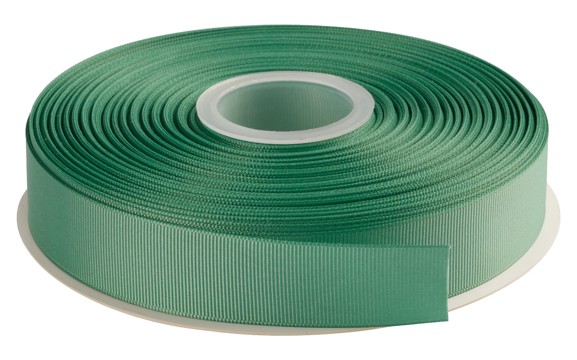 AVANAVA 25mm Wide Grosgrain Ribbon - 45 Meters, Ideal for Gift Wrapping, Hair Bows, Home Decor, Flower Arrangement (564-Biscay Green)