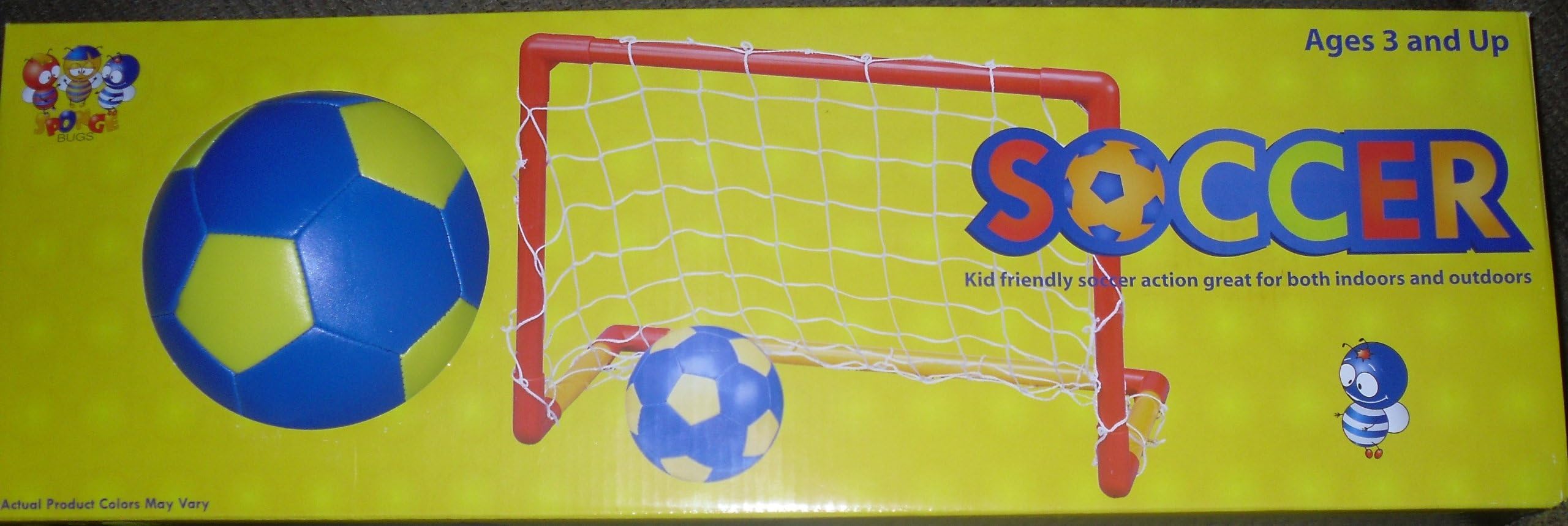 Gamenamics Sponge Bugs My First Soccer Set (Colors Vary)