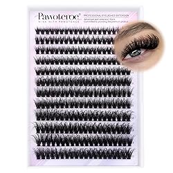 Pawotence Lash Clusters Full 80D Individual Lashes