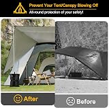 Orgrul 4 Gazebo Weights Sand Bags for Pop Up Canopy Tent Sun Shades Trampoline view 6