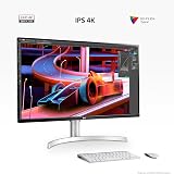 LG 32UN650P 32 inch 4K UHD IPS Monitor HDR10 AMD FreeSync White view 2