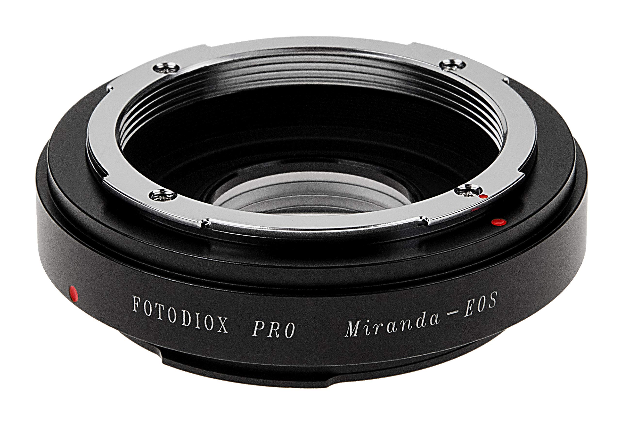 Fotodiox Pro Lens Mount Adapter Compatible with Miranda (MIR) Lenses on Canon EOS EF/EF-S Cameras