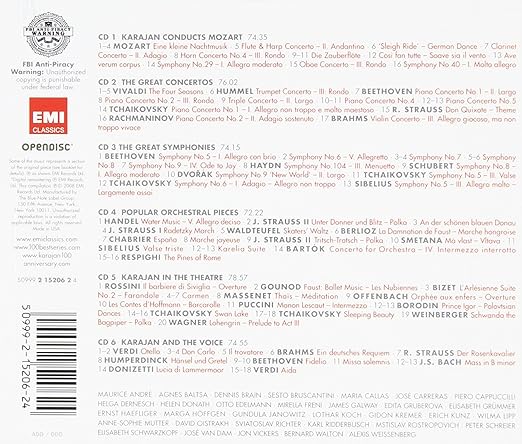 Mozart Wolfgang Amadeus Herbert Von Karajan Philharmonia Orchestra Of London Rolando Panerai Nan Merriman Elisabeth Schwarzkopf Lisa Otto Leopold Simoneau Mozart Cosi Fan Tutte Highlights Amazon Com Music