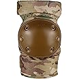 ALTA 52913.16 AltaCONTOUR Knee Protector Pad, MultiCAM Cordura Nylon Fabric, AltaLOK Fastening, Flexible Cap, Round, Coyote