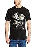 The Mountain Men's Three Wolf Moon Short Sleeve T-Shirt