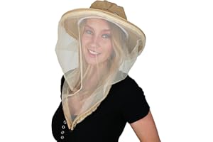 AGGAFA Mosquito Head net hat, Best Solution to Keep The Mosquitoes and Bugs Off When Gardening Fishing Camping