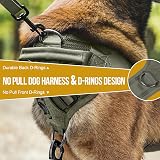 OneTigris Tactical Dog Harness Vest with Handle Olive XL view 4