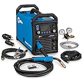 Miller Multimatic&reg; 215 PRO Multiprocess Welder, MIG TIG Stick, 120V/240V | Pulsed MIG/TIG; BeadVision&trade;; Program Memory; spool gun ready
