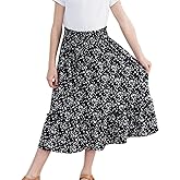 Girls Long Skirt Maxi for Girls Kids Ruffle High Waisted Skirts Summer Cute Boho Clothes