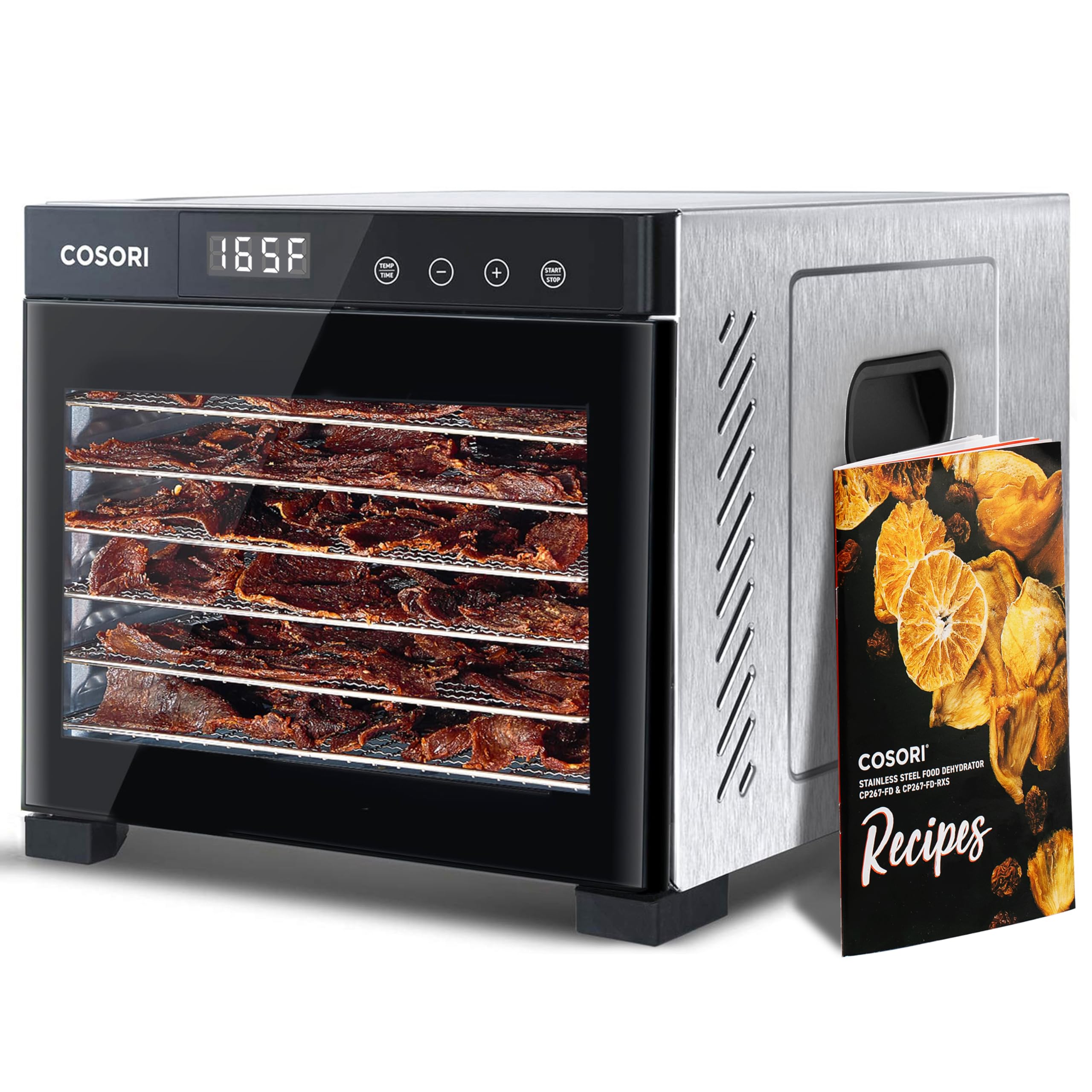 Photo 1 of **PARTS ONLY**COSORI Food Dehydrator, 6 Trays With Large 6.5" Drying Space, 600W Power Saves More Time Than 480W, 165°F Dehydrated Dryer for Jerky, Dog Treats, Herbs, Meat, Fruit, Black