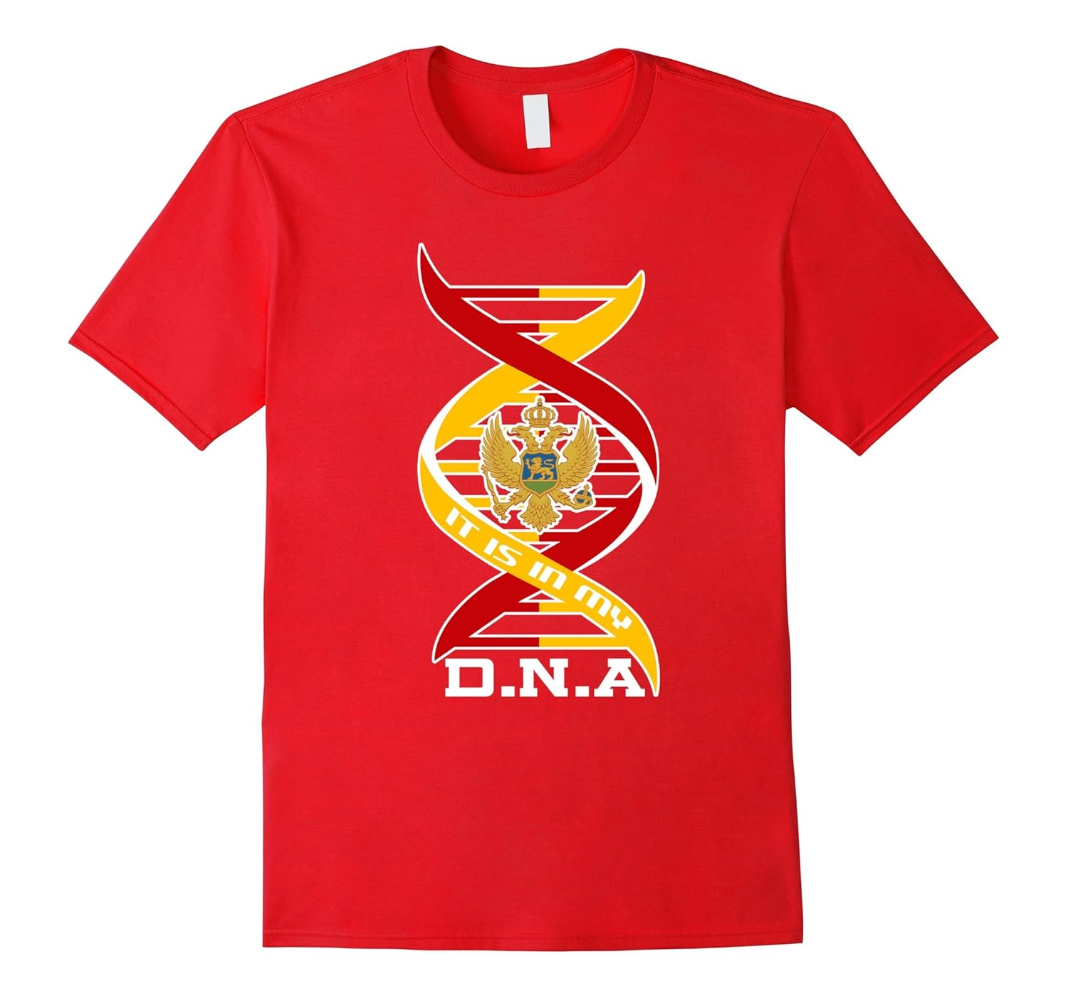 Montenegro is in my DNA T-Shirt-Rose