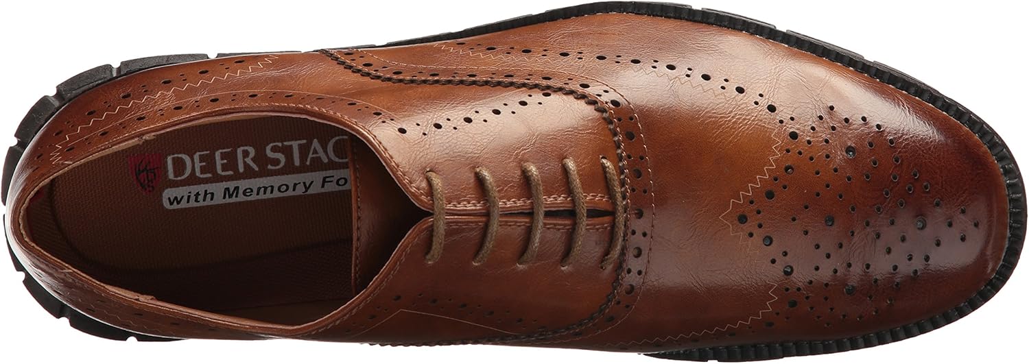 deer stags benton wingtip oxford