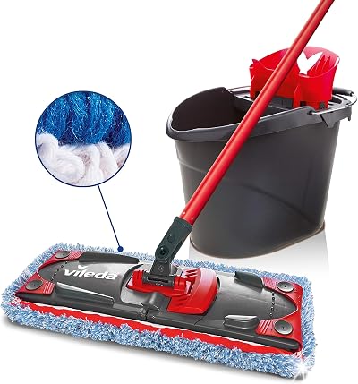 Vileda UltraMax Mop and Bucket Complete Set Microfibre Pad