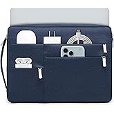 HYZUO 15-16 Inch Laptop Sleeve Bag for MacBook Pro 16 M4/M3/M2/M1 2026-2019, 15" Surface Book, Portable NoteBook Case for 15" 15.6" HP Dell Lenovo ThinkBook Asus Acer Samsung HUAWEI, Navy Blue