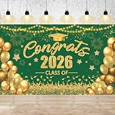 Amazon.com: AUBAO Custom Graduation Party Decorations 2026 ...