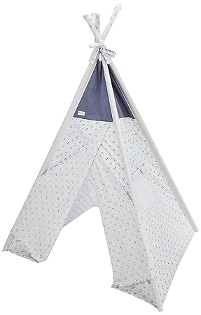 Belily Little Hideout Spieltipi - Spielzelt (Traffic Zimmer) - 105cm x 105cm mit Fenster