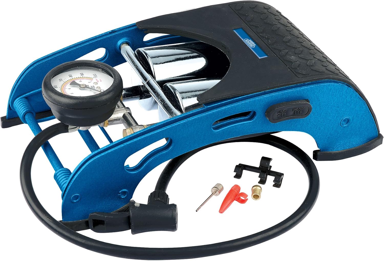 Draper Expert 22269 Double Cylinder Foot Pump Amazon.co.uk Car