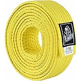 Revansh Sports Martial Arts Rank Belt – Unisex Cotton polyester belt for Karate, Taekwondo, Judo & Aikido for all Ages