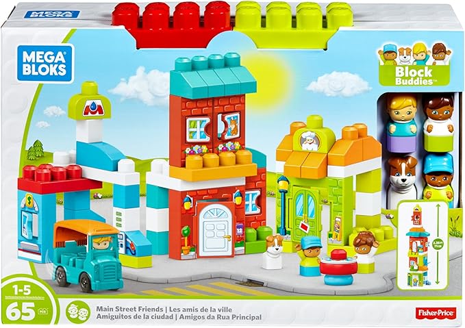 mega bloks main street friends