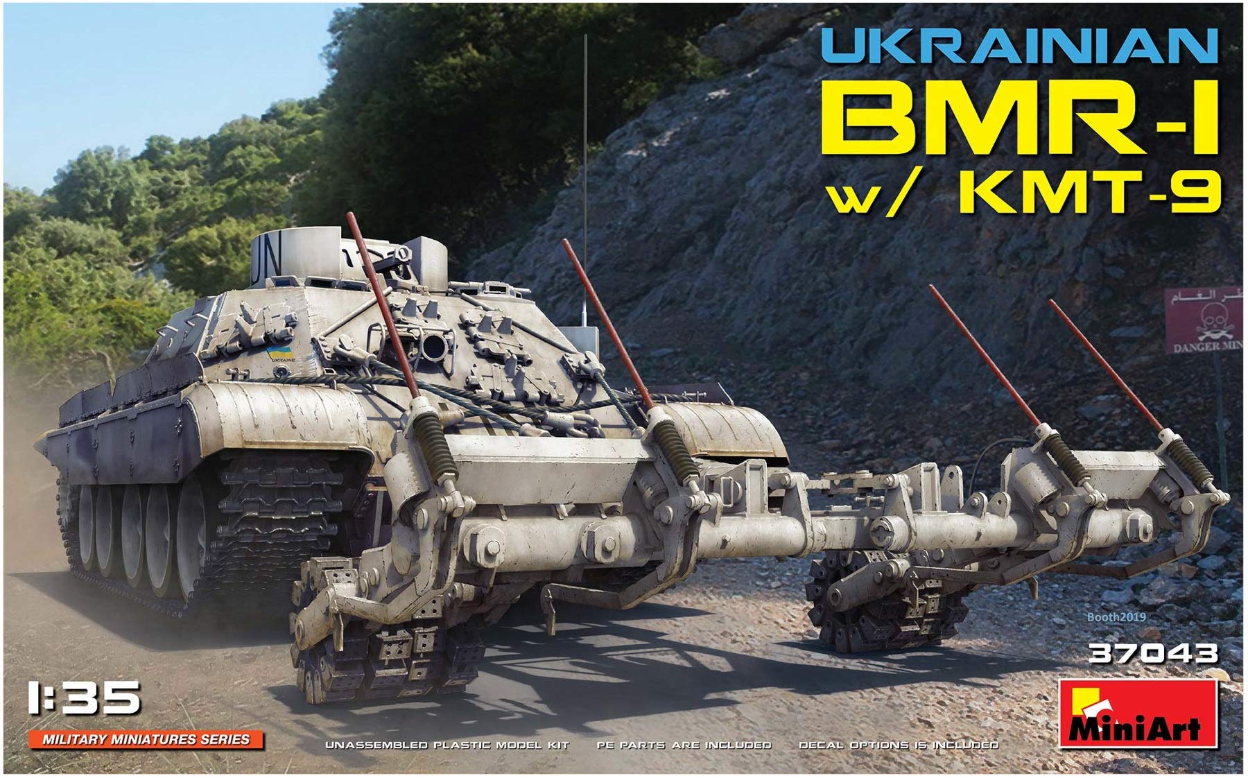 Miniart 1: 35 - Bmr-1 W/Kmt-9 Ukrainian