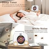 GREADIO Portable CD Player Bluetooth FM Radio HiFi Speaker Desktop USB TF Remote view 6