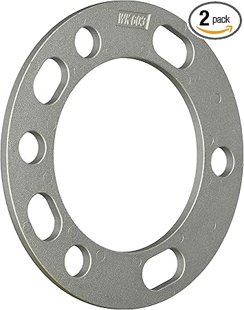 Amazon Com White Knight Wheel Accessories 603 2 Aluminum Alloy 5 6 X 5 5 Wheel Spacer Pack Of 2 Automotive